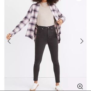 Madewell 11” high rise skinny jean